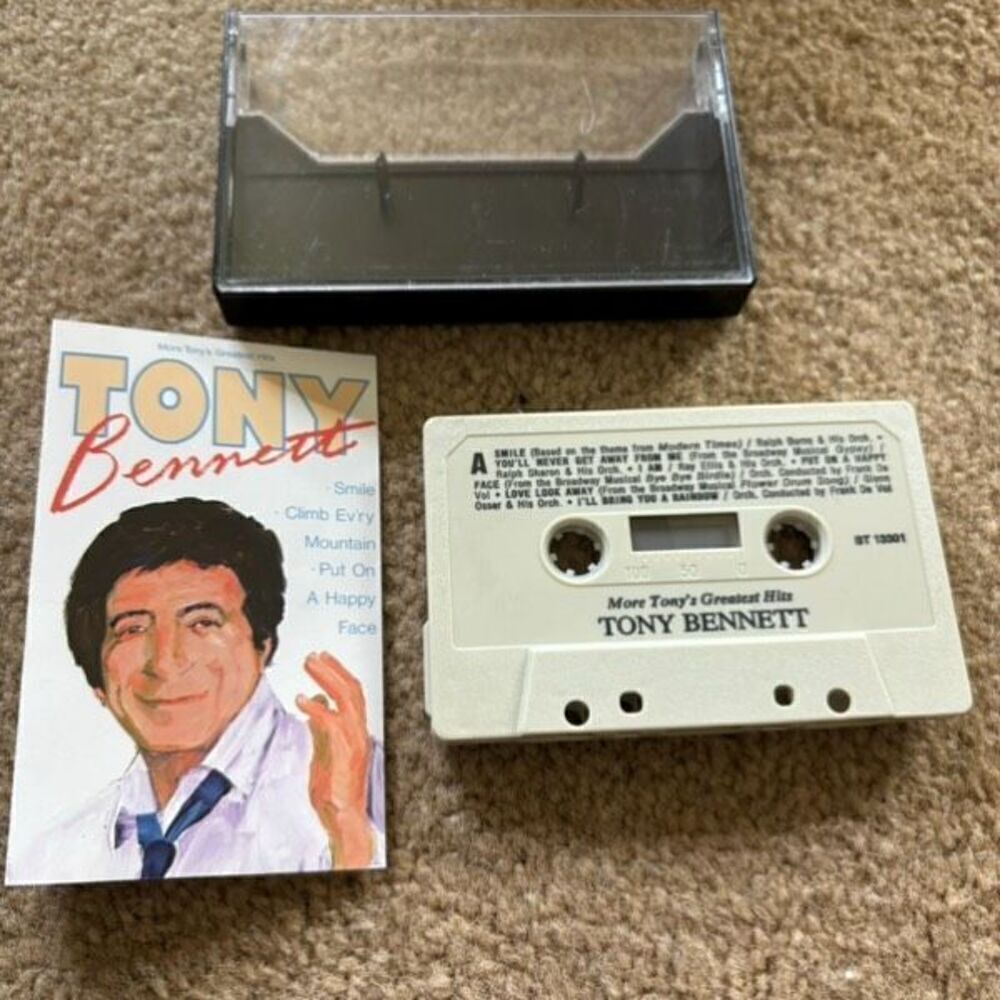 Tony Bennett More Tony’s Greatest Hits BT 13301 Cassette Tape